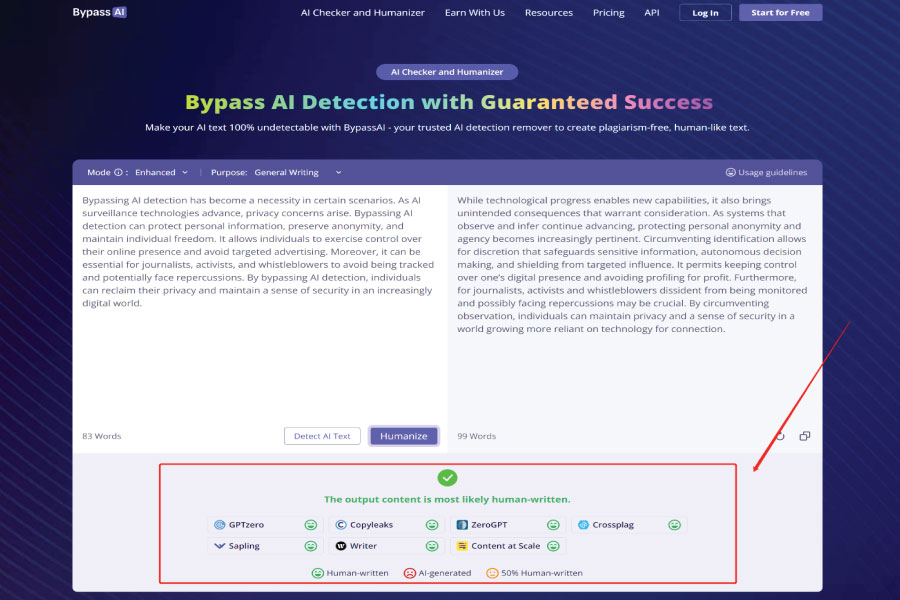 Bypass AI Detection