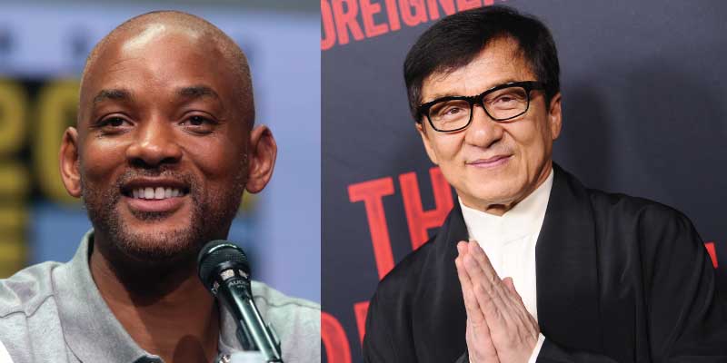 How many movies Jackie Chan and Will Smith have done together