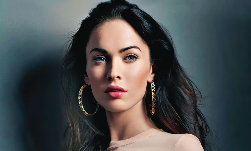 Megan Fox Blue Eyes Actress