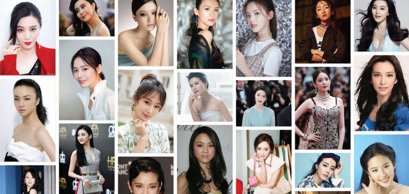 top 20 most popular Chinese actresses