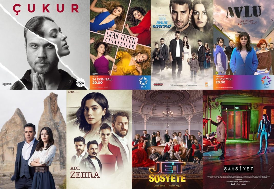 What is the list of upcoming Turkish series in 2020